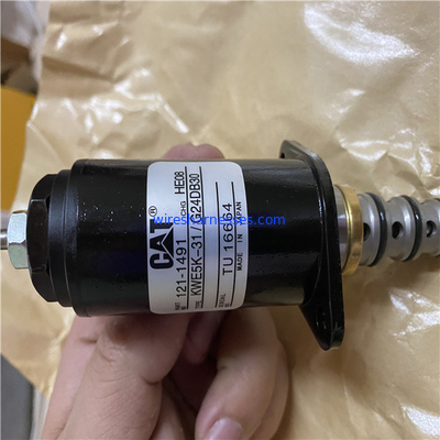 CAT 굴삭기 121-1491을 위한 KWE5K-31/G24DB30 유압 솔레노이드 밸브